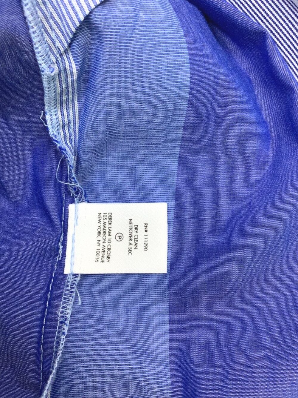 Derek Lam 10 Crossby Nerioa Dip Dye Hourglass Ombré Shirt Dress Sz 6 - Picture 14 of 16